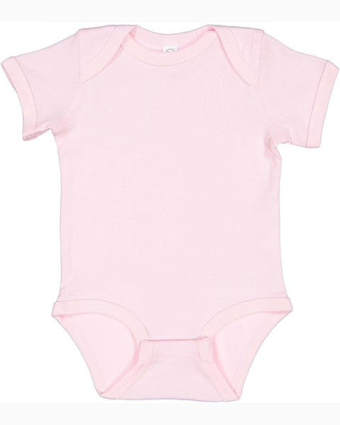 Rabbit skin infant baby rib bodysuit 4400