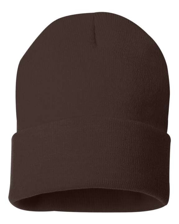 Sportsman solid 12" cuffed beanie SP12