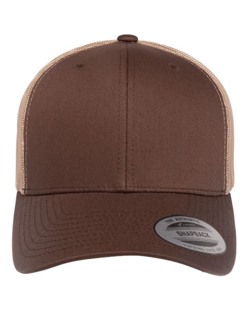 Yp classics® retro trucker snapback 6606 **CAMO