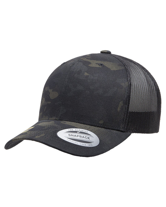 Yp classics® retro trucker multicam® snapback