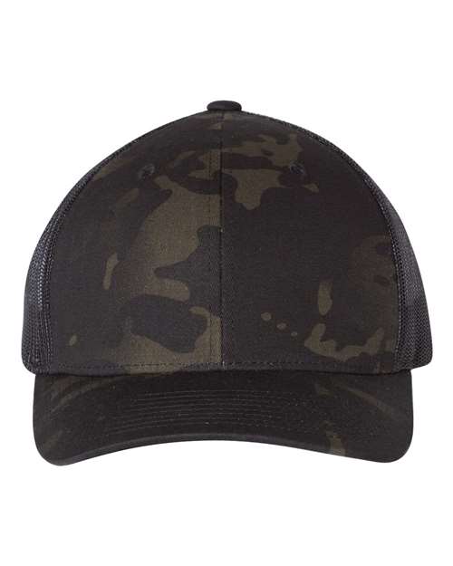 Yp classics® retro trucker snapback 6606 **CAMO