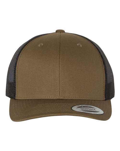 Yp classics® retro trucker snapback 6606 **CAMO