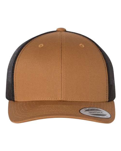 Yp classics® retro trucker snapback 6606 **CAMO