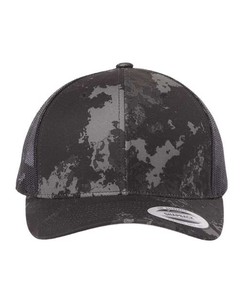 Yp classics® retro trucker snapback 6606 **CAMO