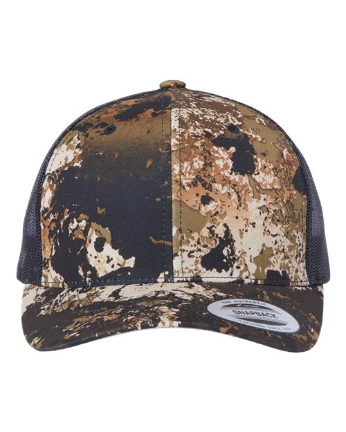 Yp classics® retro trucker snapback 6606 **CAMO