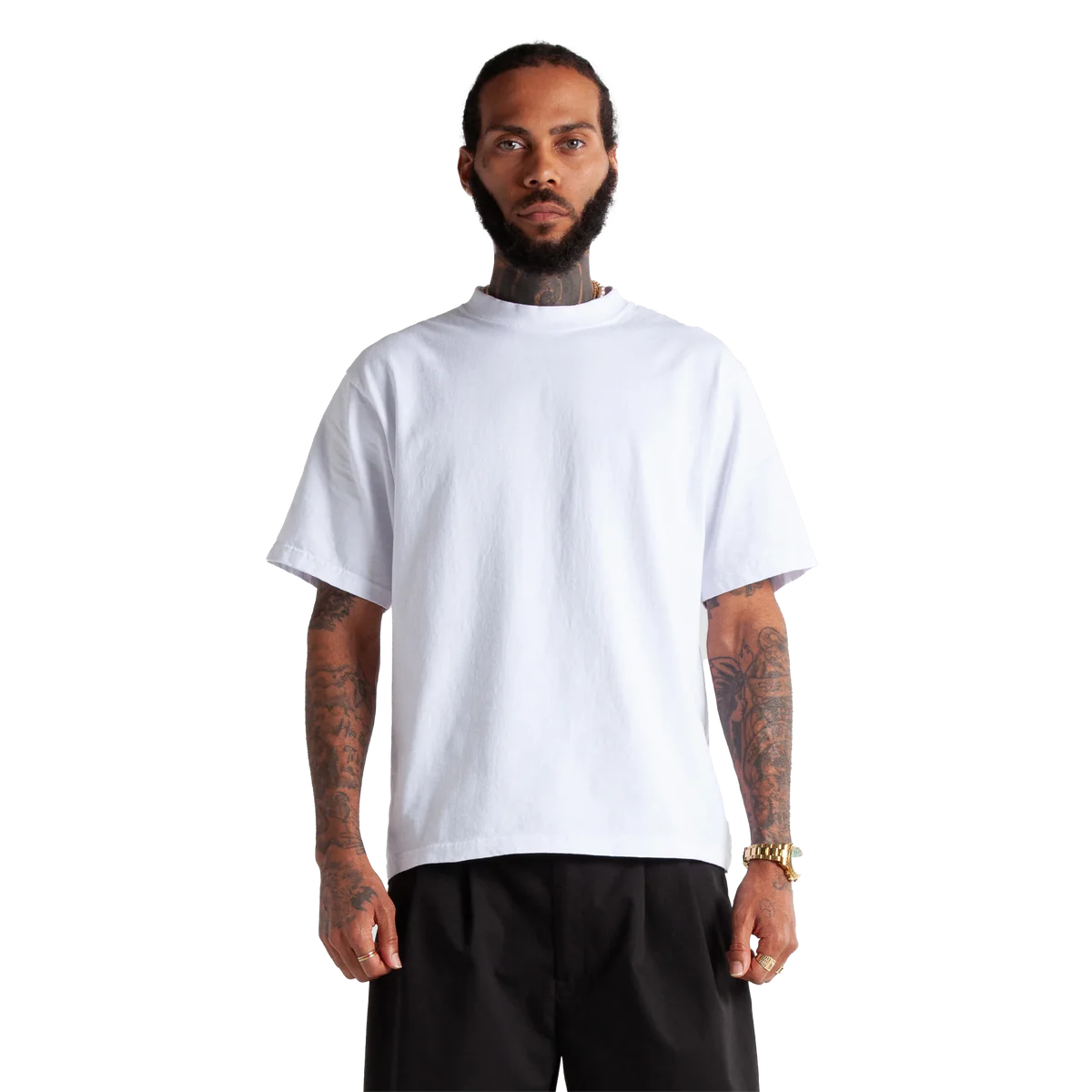 Shaka wear max heavyweight cropped tee