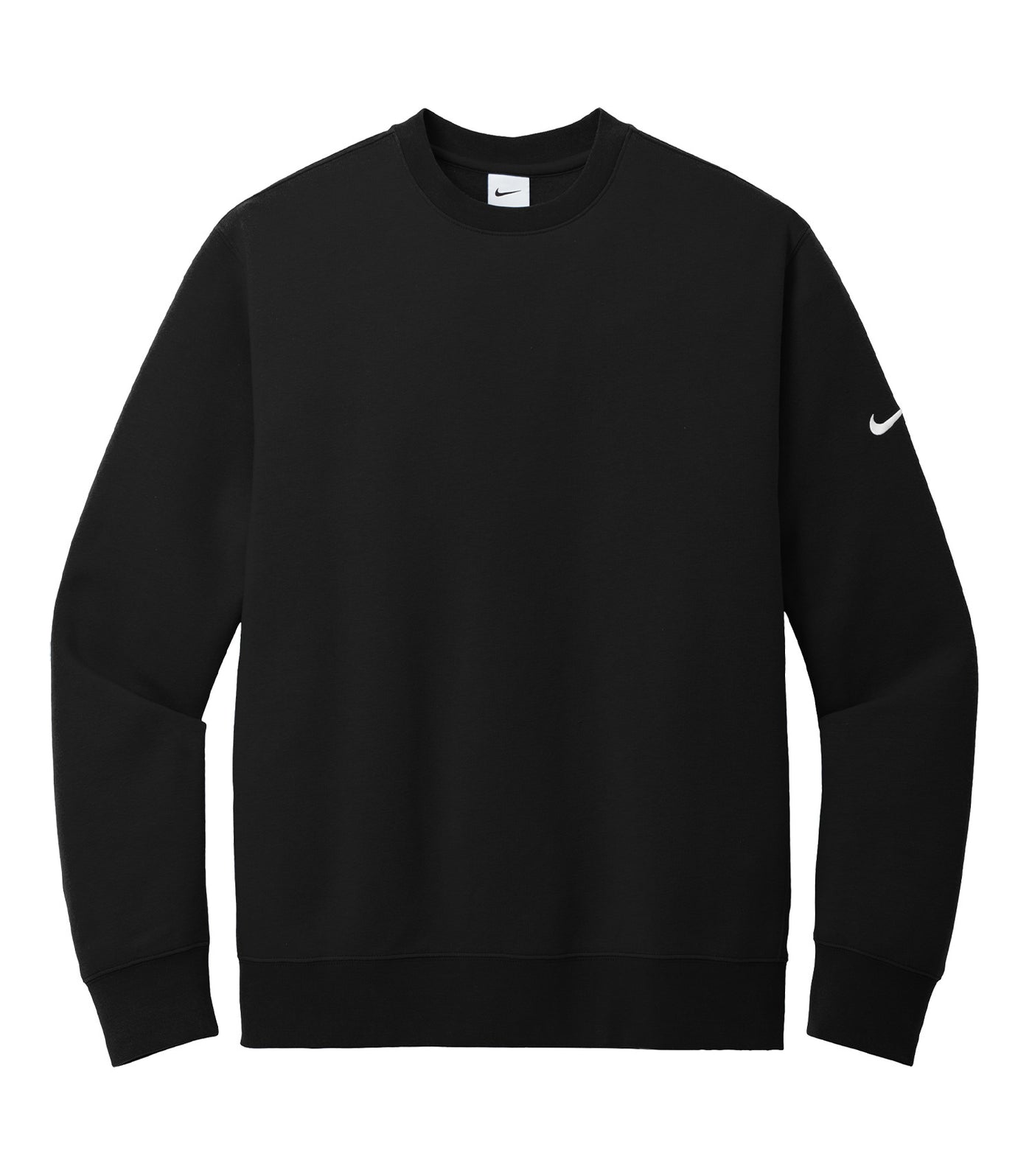 NIKE CLUB FLEECE SLEEVE SWOOSH CREW. NKFD9863