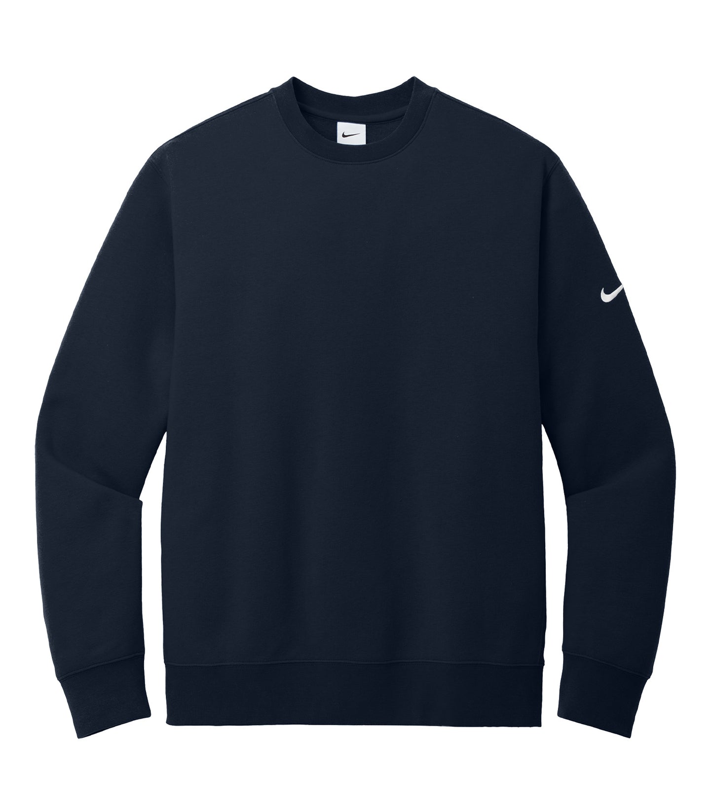 NIKE CLUB FLEECE SLEEVE SWOOSH CREW. NKFD9863